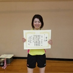 卓球の個人レッスン、練習相手しますの画像