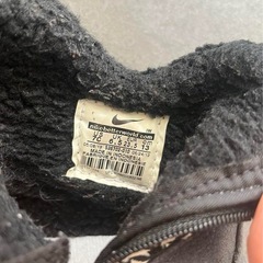 NIKE千鳥柄ブーツ 13cmの画像