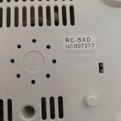 【引き取り予定決まりました】TOSHIBA 3号 炊飯器 2011年製 RC-5XDの画像