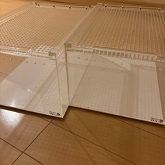 レプタイルボックス2個　の画像