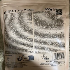 MYPROTEIN MYVEGAN IMPACT SoyProteinの画像