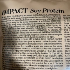 MYPROTEIN MYVEGAN IMPACT SoyProteinの画像