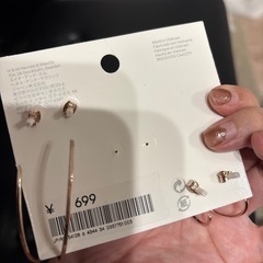 ピアス新品の画像