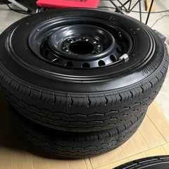195/80R15 ハイエース新車外し　エコピア　タイヤのみ４本の画像
