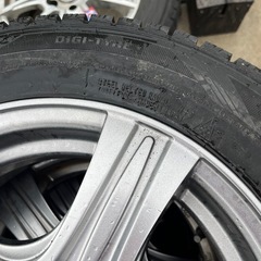 スタッドレス＆アルミ165/70R14ブリザック4本セットの画像