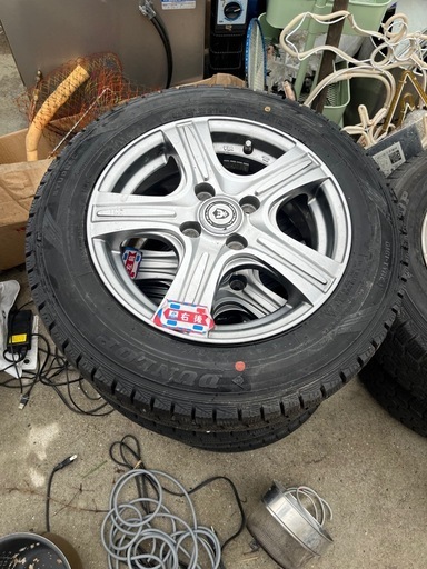 スタッドレス＆アルミ165/70R14ブリザック4本セット