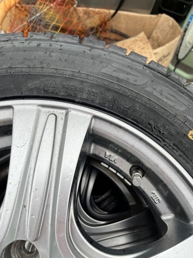 スタッドレス＆アルミ165/70R14ブリザック4本セット