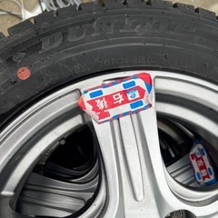 スタッドレス＆アルミ165/70R14ブリザック4本セットの画像