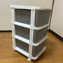 ※14日日曜日まで※新品未使用3段収納BOXの画像