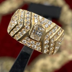 K18 ダイヤ　リング　1.23ct　7.4g 約15.5号の画像