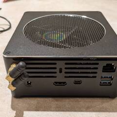 Core i7-8750H搭載ファンレスミニPC（HYSTOU）お譲りしますの画像