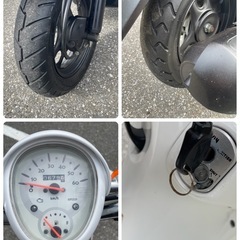 131⭐️スクーピーF I⭐️現状シート新品張替え済み、
バッテリー新品、オイル交換済み、インジェクション、F I、ホンダ、HONDA、AF55、原付の画像