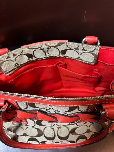 【美品】coach ハンドバッグ
