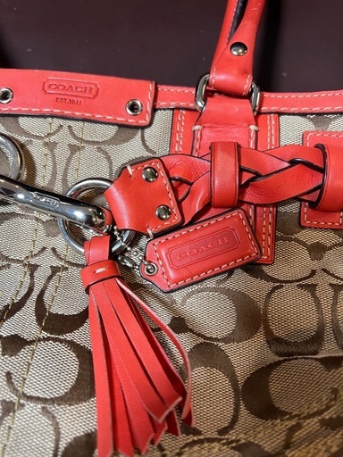 【美品】coach ハンドバッグ