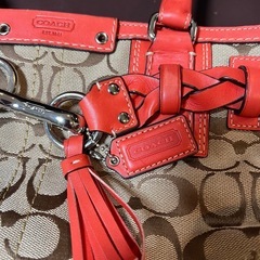 【美品】coach ハンドバッグの画像