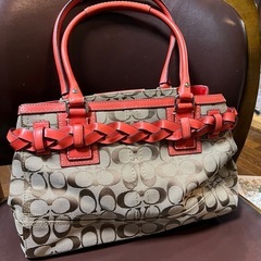 【美品】coach ハンドバッグの画像