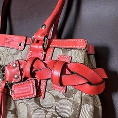 【美品】coach ハンドバッグの画像