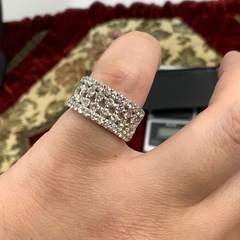 Pt900 ダイヤモンド　リング　2ct 8.1g 約11.5号の画像