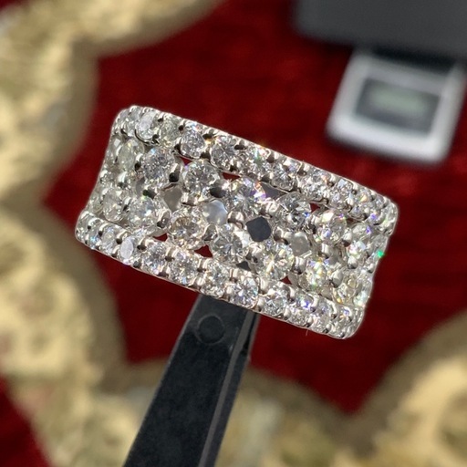 Pt900 ダイヤモンド　リング　2ct 8.1g 約11.5号