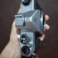優良品　PENTAX SP　★シャッター全速快調　露出計動く　プリズム腐食なしの画像