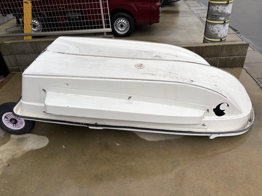 オーガニックボートプチボーイ　トーハツ6馬力船外機