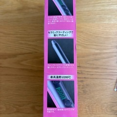 未使用　 LIFELEX カールアイロン 25mm　の画像