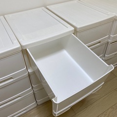 収納ケース　収納棚　チェスト　4ケ　の画像