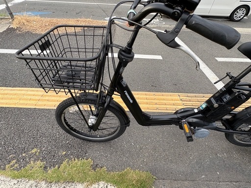 中古20インチPanasonic電動アシスト自転車　8.9Ah4点灯　大阪
