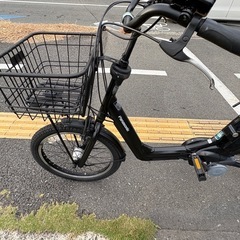 中古20インチPanasonic電動アシスト自転車 8.9Ah4点灯 大阪