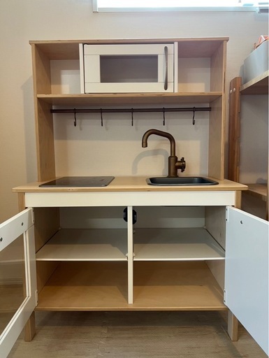 IKEA　キッチン　テーブルイスセット