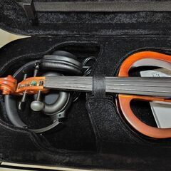 キクタニ エレクトリックバイオリン セット 4/4サイズ ESV-380 BRO ブラウンの画像
