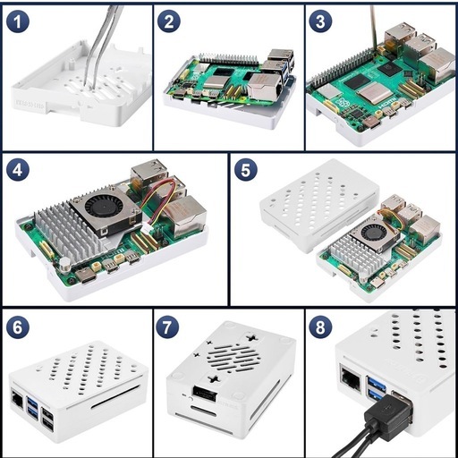 Raspberry Pi 5 /8GB スターター キット 6点セット 二万円分 Raspberry Pi 5 /8GB スターター キット 6点セット 二万円分