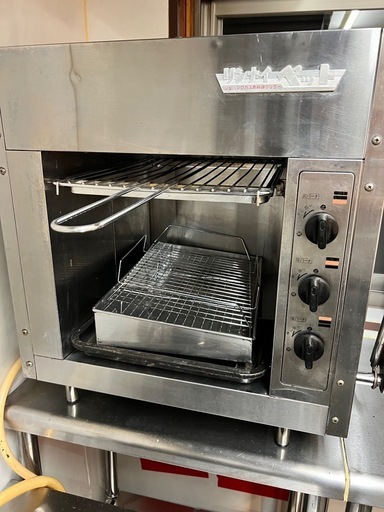 業務用リンナイペットシュバングガス赤外線グリラー