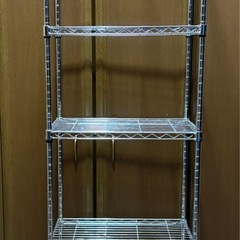 アイリスオーヤマ　メタルラック　突っ張りラック 5段　幅55×奥行き35cmの画像