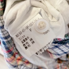 美品　チェック柄 半袖ワンピース　PAR ICI パーリッシィの画像