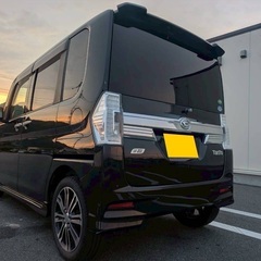 26年式軽ターボ☆月々9千円〜分割可❗️車検2年付き！【名義変更代込み】広い車内！大人気‼️ダイハツ タントカスタム☆Bluetooth対応ナビ付き☆走行中DVD見れます☆純正アルミ☆事故修復歴無し☆両側電動スライドドア☆ドライブレコーダー☆そのまま乗って帰れます！の画像
