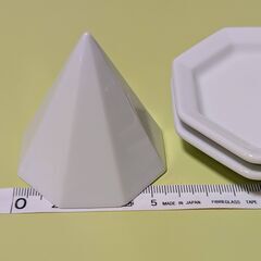 盛り塩用セット 八角皿2枚の画像