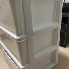 ニトリ　リビングチェスト FD-PWH(3段)  商品コード   8400441  の画像