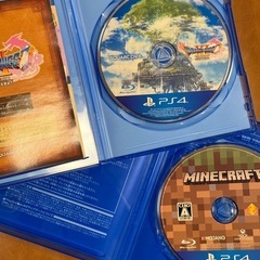【PS4ソフト2本セット】ドラゴンクエストXI ＆ マインクラフトの画像