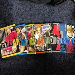 GTO1-6巻、８巻、GT-R1の画像