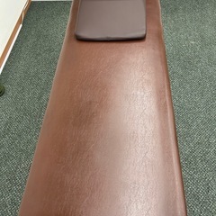 高田ベット限定品　ホット機能付き施術台&胸当て枕【残り一台】の画像