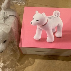 新品未使用ソフトバンク白ぬいぐるみの画像