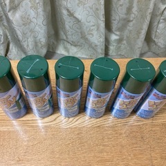 【ラッカースプレー塗料（緑・300ml）6本セット】新品・未使用・未開封品！の画像