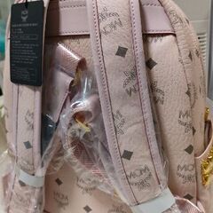 MCM地雷系パウダーピンクリュック【新品未使用】の画像