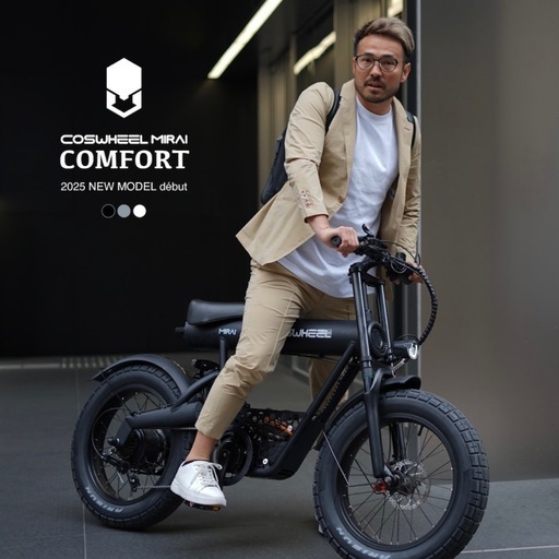 【美品】COSWHEEL 電動アシスト自転車 