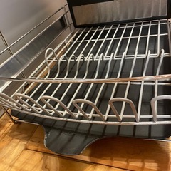 コストコ　大型水切りラックの画像