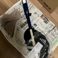 【9/24迄◉使用済コロナ灯油ストーブと灯油カンと専用キャスターの画像