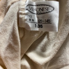 バレエ　VERONESE　タイツ135センチ　usedの画像