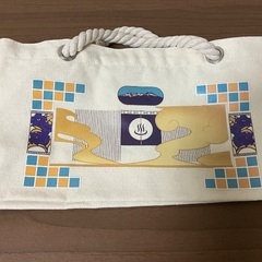 ホテル木曽温泉の横長トートバッグの画像