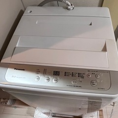 2020年製5kgPanasonic洗濯機の画像